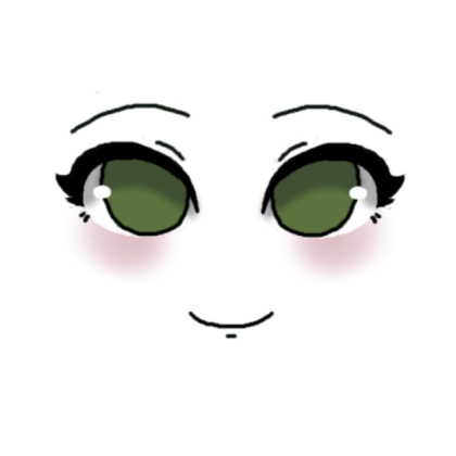 Green Eyes [Makeup] Roblox decal