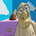 ESCAPE FREAKY GRANDPA'S EVIL MANSION RUN (Obby)