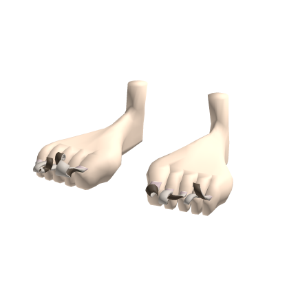 Big Feet With LONG Toenails