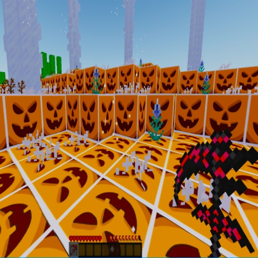 ⛏️ModdedCraft🎃 ( PUMPKIN HALLOWEEN LUCKY BLOCKS) official Roblox game thumbnail