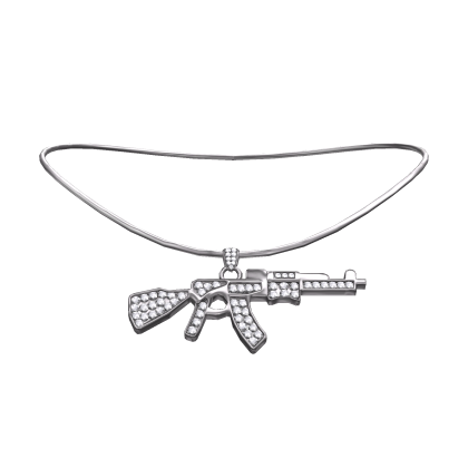 Silver Shooter AK Chain Roblox item