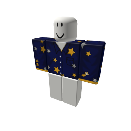 Starry Sleeping Cap Pajama Top Roblox
