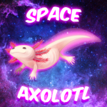 Phombrue Studios - Space Axolotl