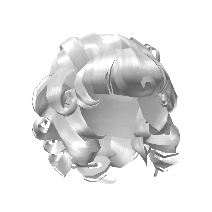 Pretty Princess Gyaru Updo in Silver White Roblox item