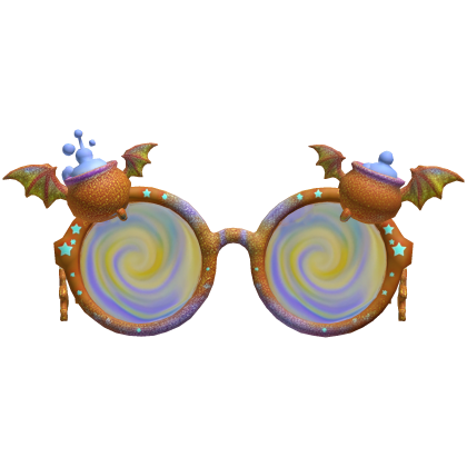 Halloween Orange Witch Glasses Roblox item