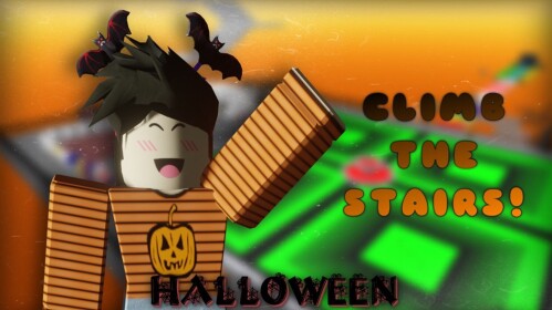 CLIMB THE 2,500 STAIRS ADMIN! 🎃HALLOWEEN UPDATE🎃