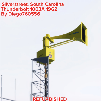 SILVERSTREET SC Federal SIGNAL Thunderbolt 1003A