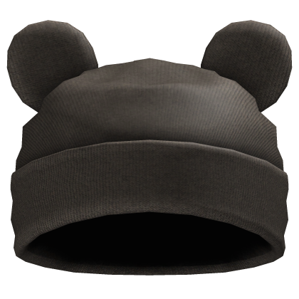 Basic Bear Beanie Gray Roblox item