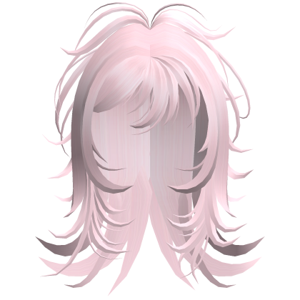 Emo Shaggy Layered Hair (Pink)