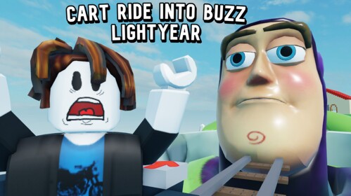 Cart Ride Into Buzz Lightyear!