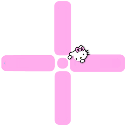 Hello Kitty Crosshair For Da Hood Roblox decal