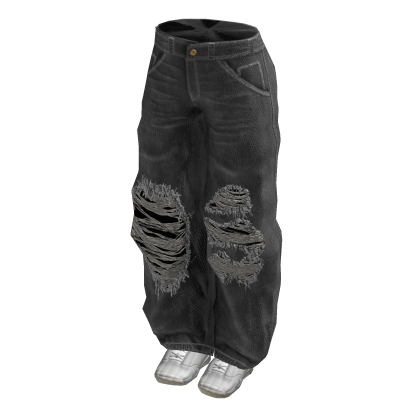 Ripped Grey Baggy thumbnail