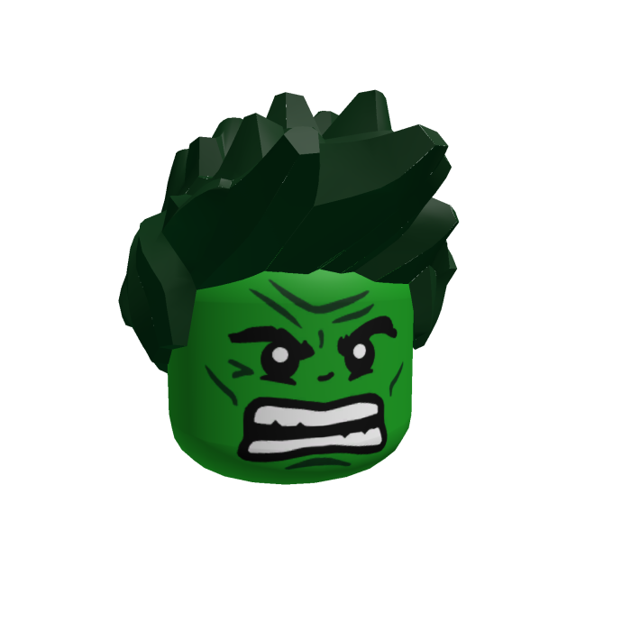 Hulk Head Hair