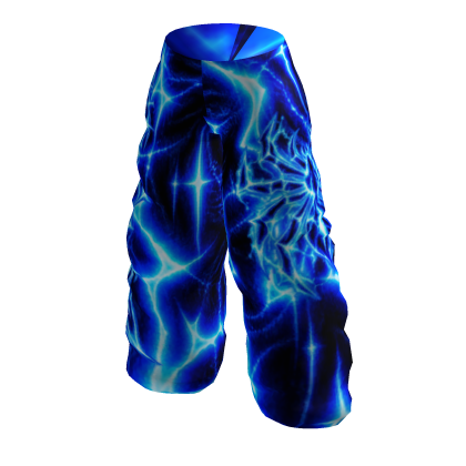 neon blue harlemz pant