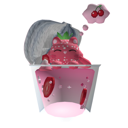 Cute Kawaii Pink Jelly Head  Roblox item