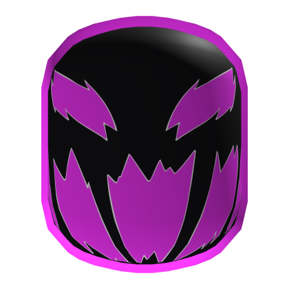 Cartoony Scary Face [Pink] Roblox item