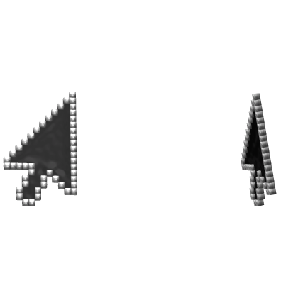 y2k Frutiger Aero Mouse Cursor Hair Clips Roblox item