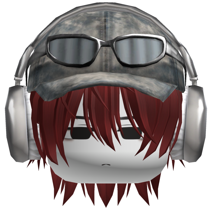 y2k cute boy w cap + headphones 