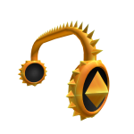 Gold Spikey HeadPhone