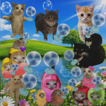 Cubo De Gatos Frutiger🐈🖼️🫧 (Exclusivo)
