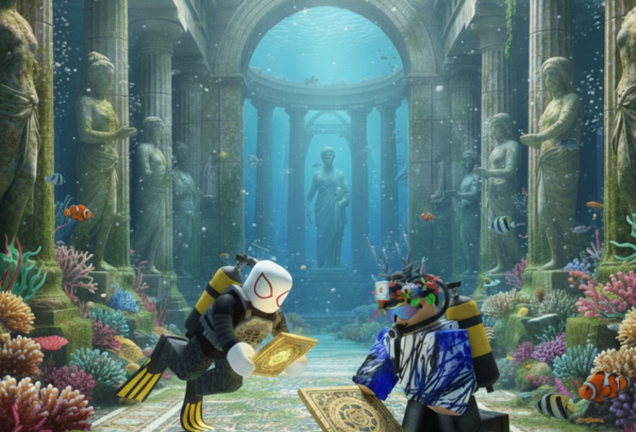 [The Crowss] Scuba Exploration Game screenshot 1