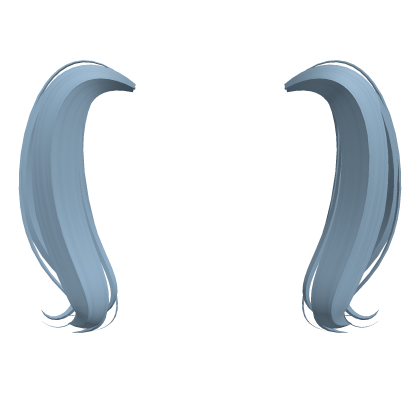 Light Blue Pigtails Hair Roblox item