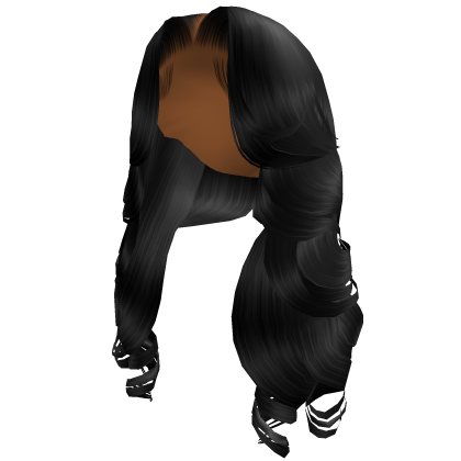 Blowout With Curtain Bangs [Black] thumbnail
