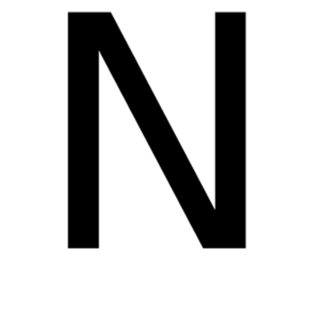 Letter N