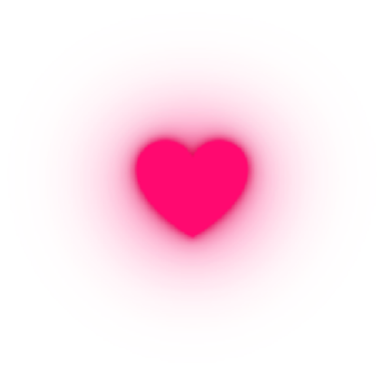 pink heart crosshair (bigger) Roblox decal