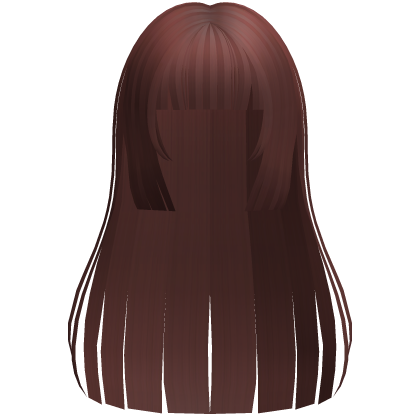 red anime yumeko straight cute hair