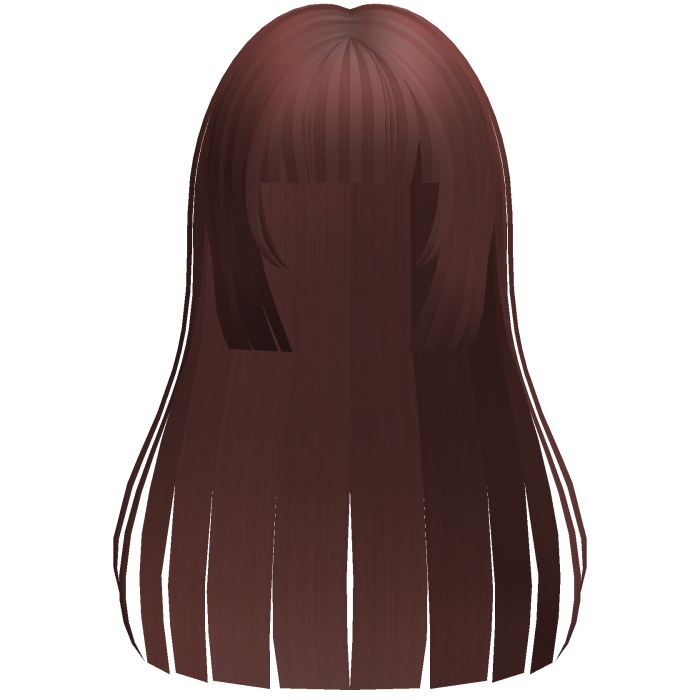 red anime yumeko straight cute hair