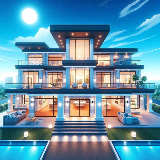 Luxury Mansion Tycoon 🌴 official Roblox game thumbnail