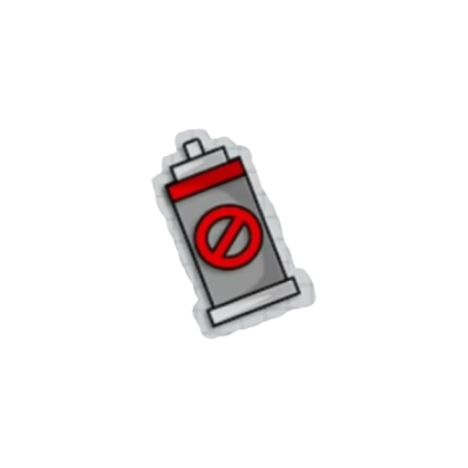 Spray paint red for riggy Roblox decal