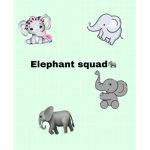 Elephant squad/ army <3:D