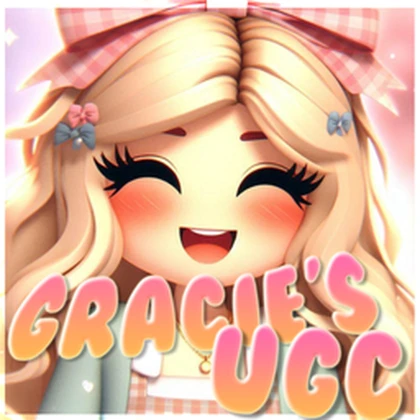 Gracie's UGC Roblox group icon