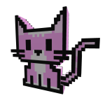 [RNG ARCHIVES] Pink Pixel Cat