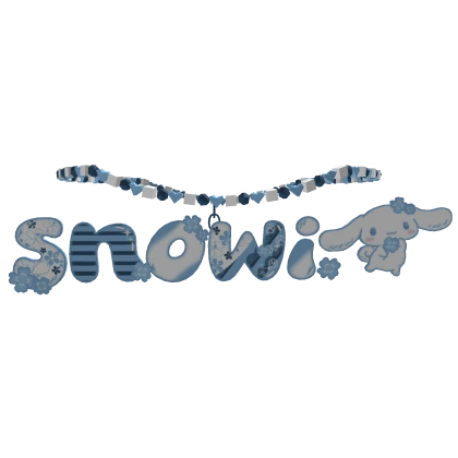 Snowi 1.0 Necklace Roblox item thumbnail