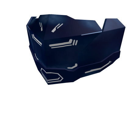 Roblox Item Blue CyberTech Mask