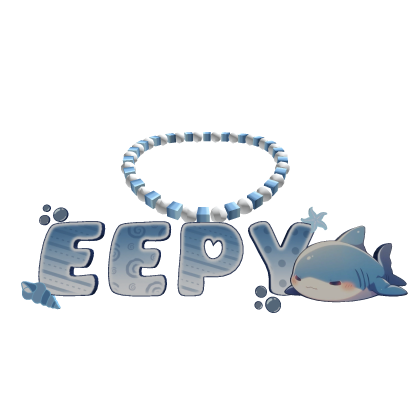 eepy shark necklace ♡