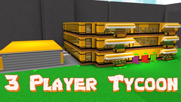 FIRST 3 PLAYER TYCOON IN ROBLOX!