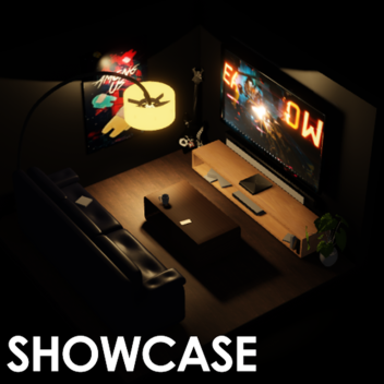 Low Poly Isometric Room Showcase