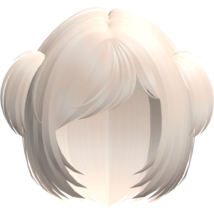 adorable bob with baby pigtails in blonde