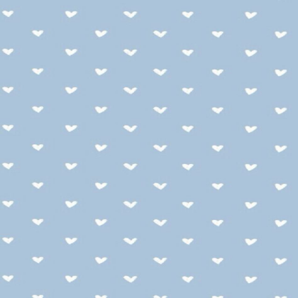 Blue Background with White Hearts Roblox decal