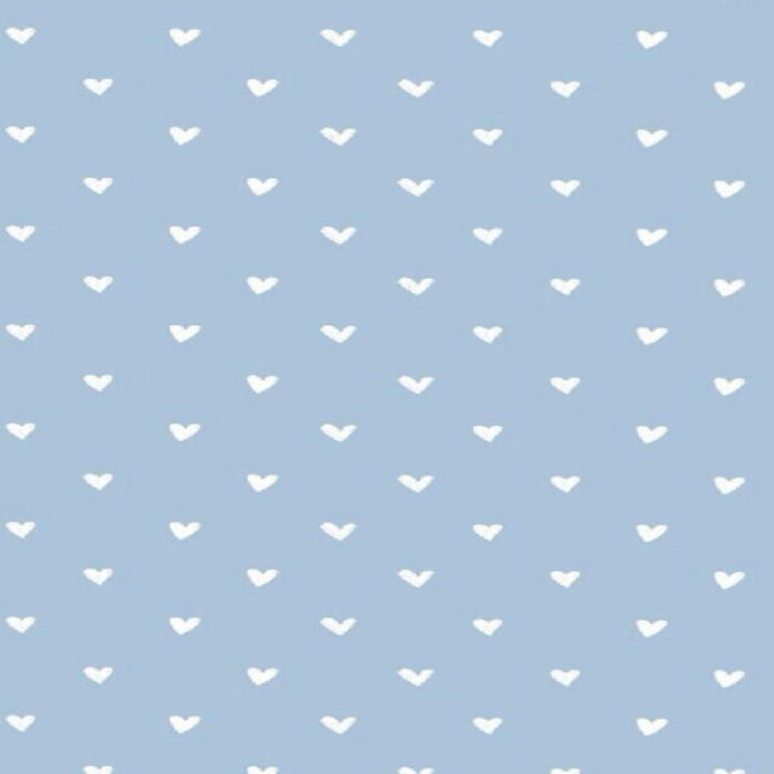 Blue Background with White Hearts Roblox decal