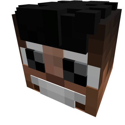 Pixel guy w/big smile & black hair [BdoubleO100] Roblox item