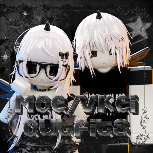 [NEW🤍] Moe & Vkei Outfits Solo & Matching! Roblox game