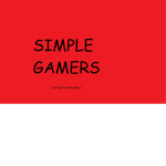 a simple gamer group
