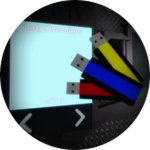 Restored Data Roblox badge thumbnail
