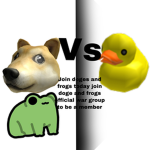 Doge and frog official war group
