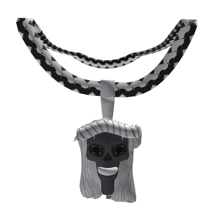 Iced Skeleton Jesus Piece Chain